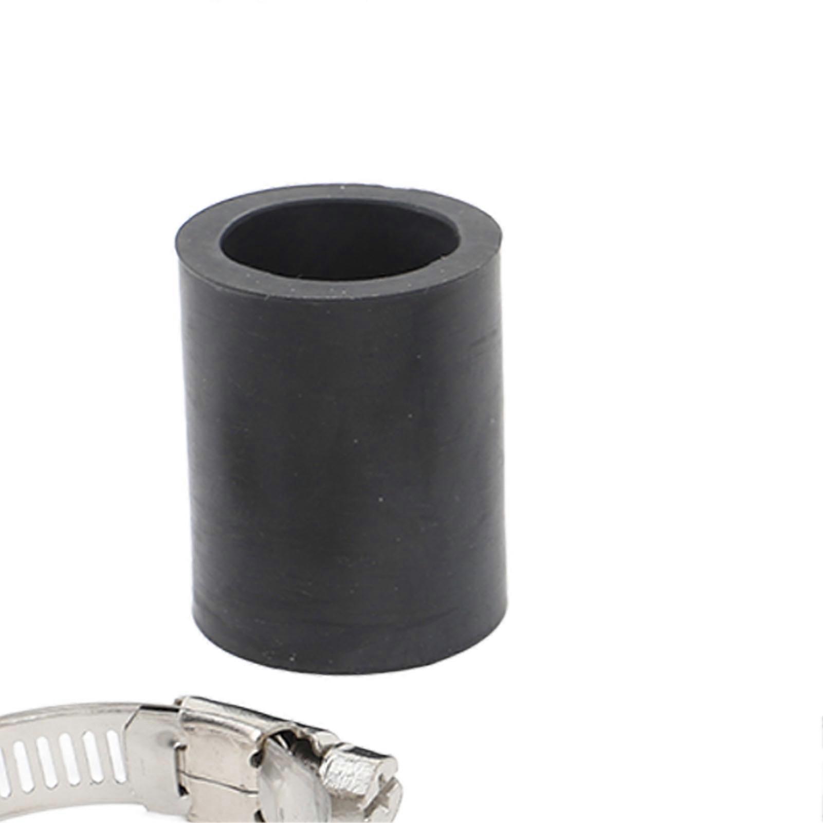 2Pcs 1in High Temp Pipe Clamps Connector Sturdy Exhaust Pipe Clamps Connector for Banshee 1987 to 2006 Black