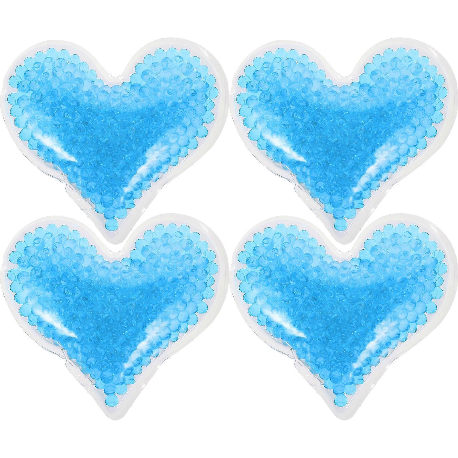 Heart Shaped Gel Ice Pack For Adults Control Muscle And Joint Management 4Pcs