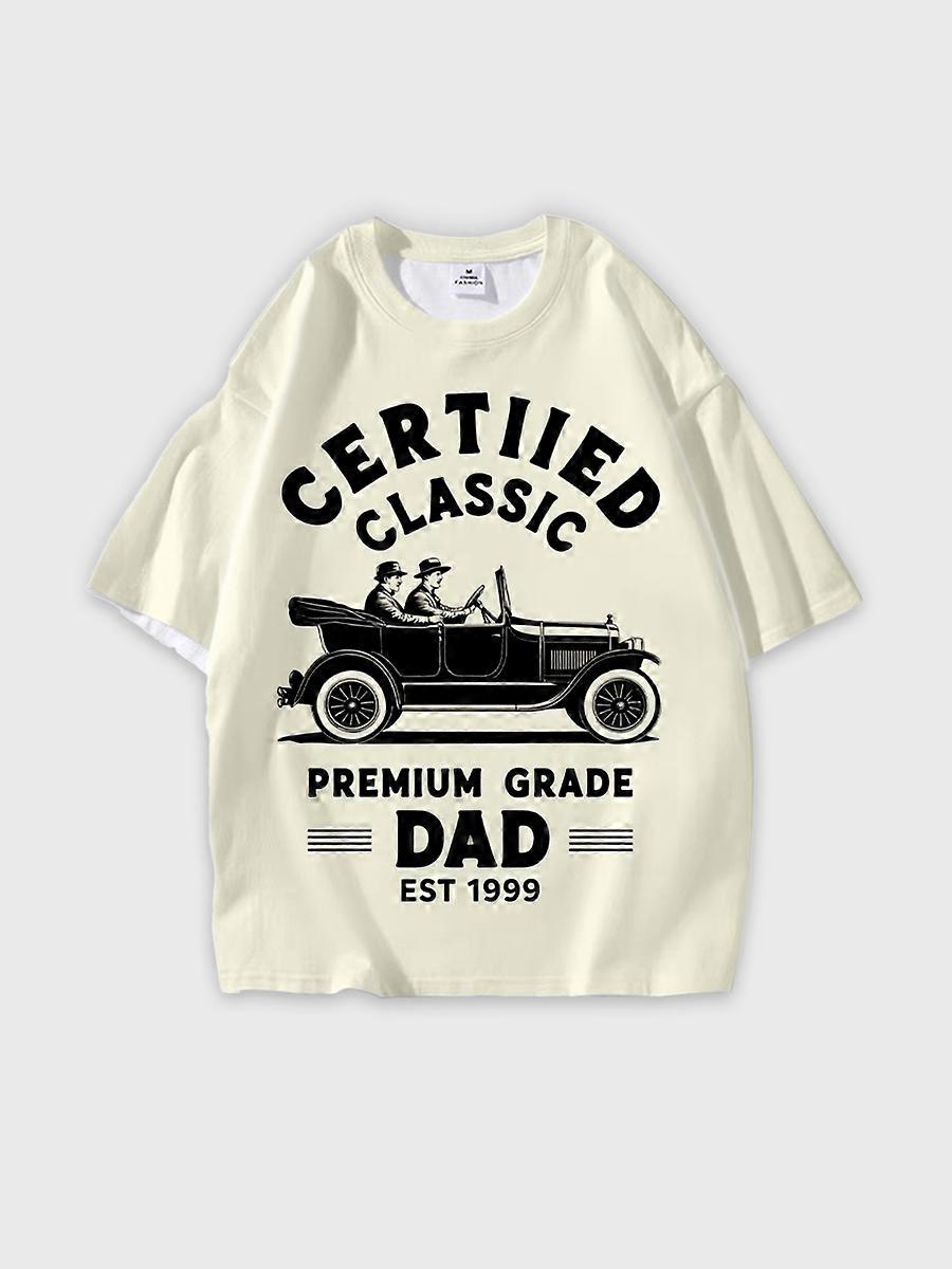 라운드넥 패턴 루즈 반팔 티셔츠 JW2468