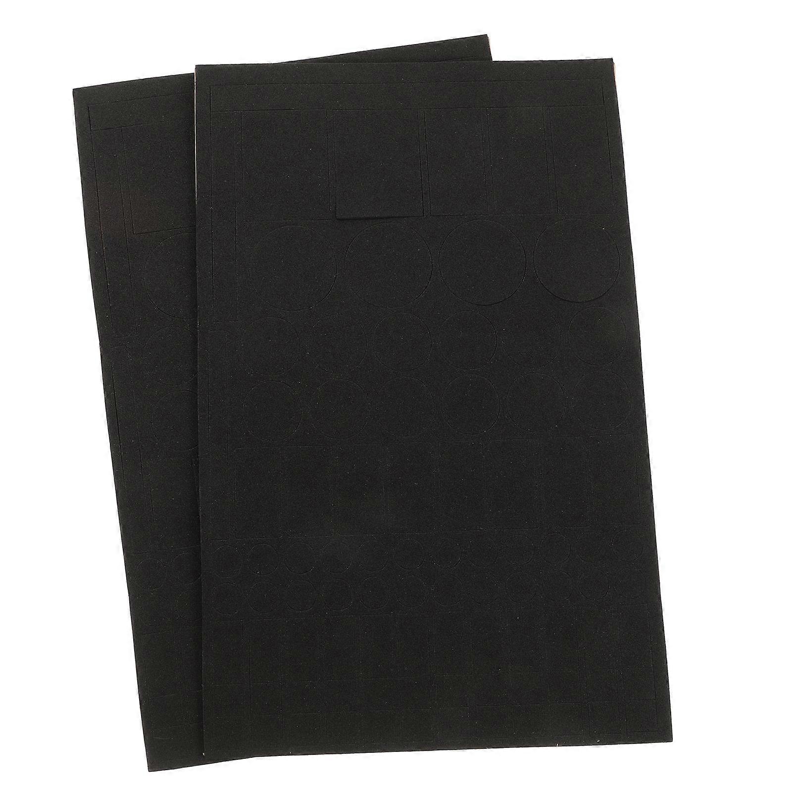 Light Blocking Stickers LED Light Covers for Electronics with 2Pcs Black Eva