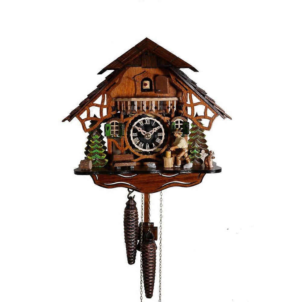 Engstler - 2161 - Cuckoo Clock - 1-Day Chain Hoist - Walnut - 26 cm