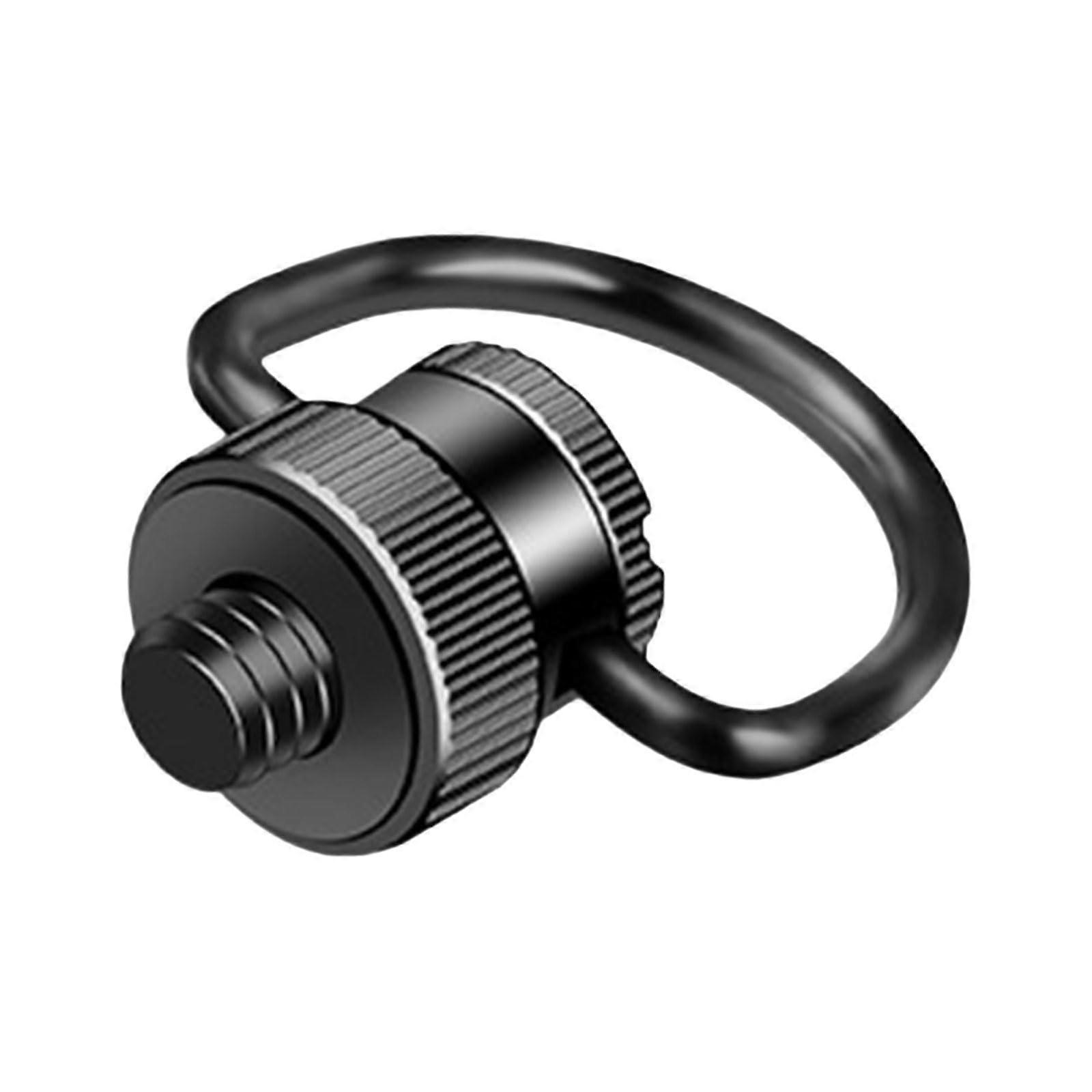 Professional 1/4 Inch Camera Mount Screw D Rings for Folding Slings, Durable Stability Accessories for DSLR and Mirrorless Cameras