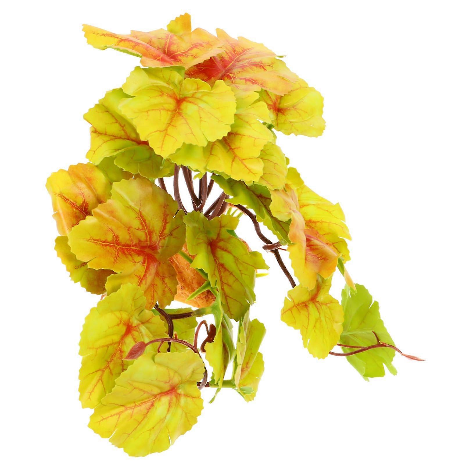 Reptile Artificial Plants, Simulation Plants, Reptile Plants, Aquarium Decorations