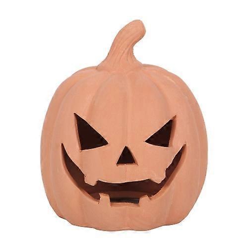 Something Different Terracotta Pumpkin Halloween Decoration