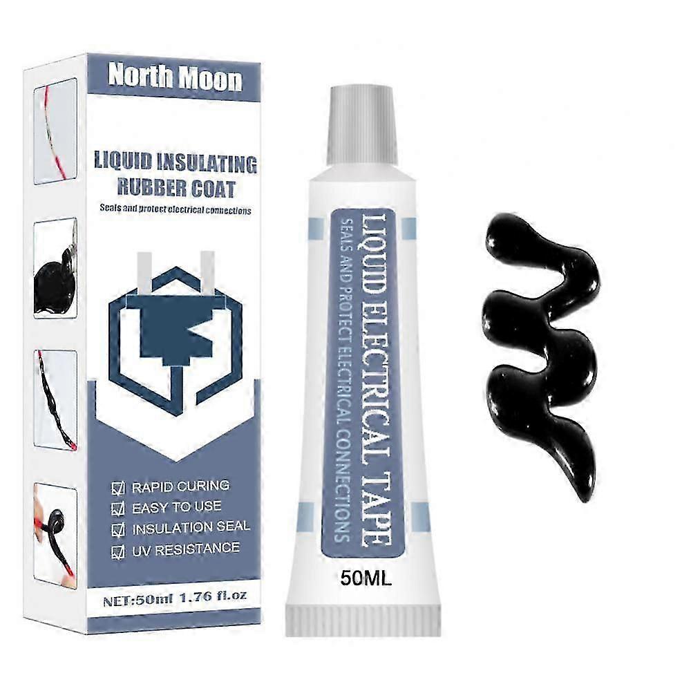 30/50mL液体テープ高温抵抗絶縁テープゴム電線ケーブルコートライン接着剤電気シーラント