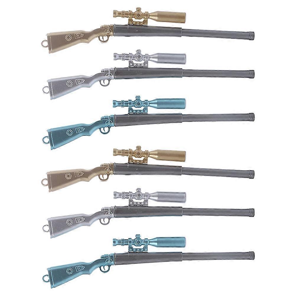 6 Assorted Color Writing Pens for Daily Use Plastic with Ergonomic Design and Ink Quality