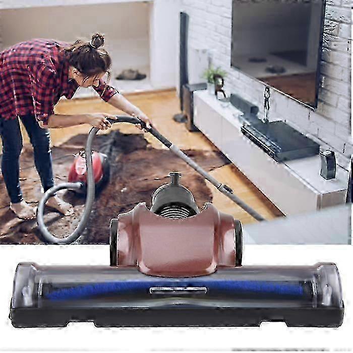 耐久性のある掃除機フロアブラシ、硬い床やカーペットと互換性があります-プロ仕様のABSプラスチック、1.3インチ、お手入れが簡単なアタッチメント