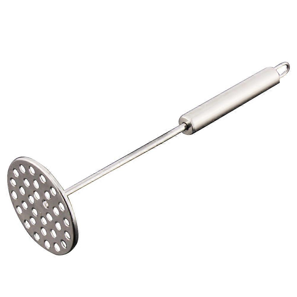 Round Potato Masher 1 Set Stainless Steel Fruit Ricer Food Crusher Vegetable Mashers Kitchen Gadget
