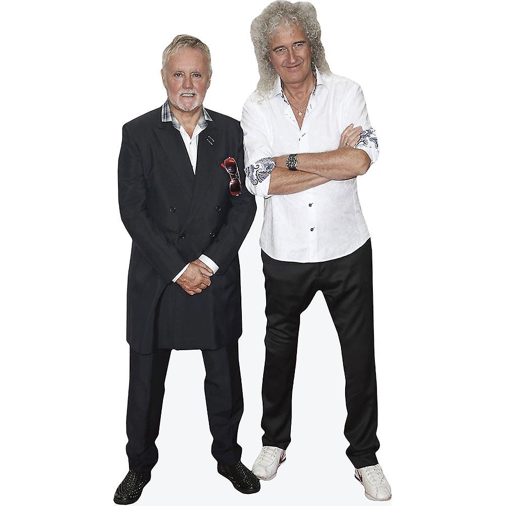 Roger Taylor And Brian May (Duo) Mini Celebrity Cutout