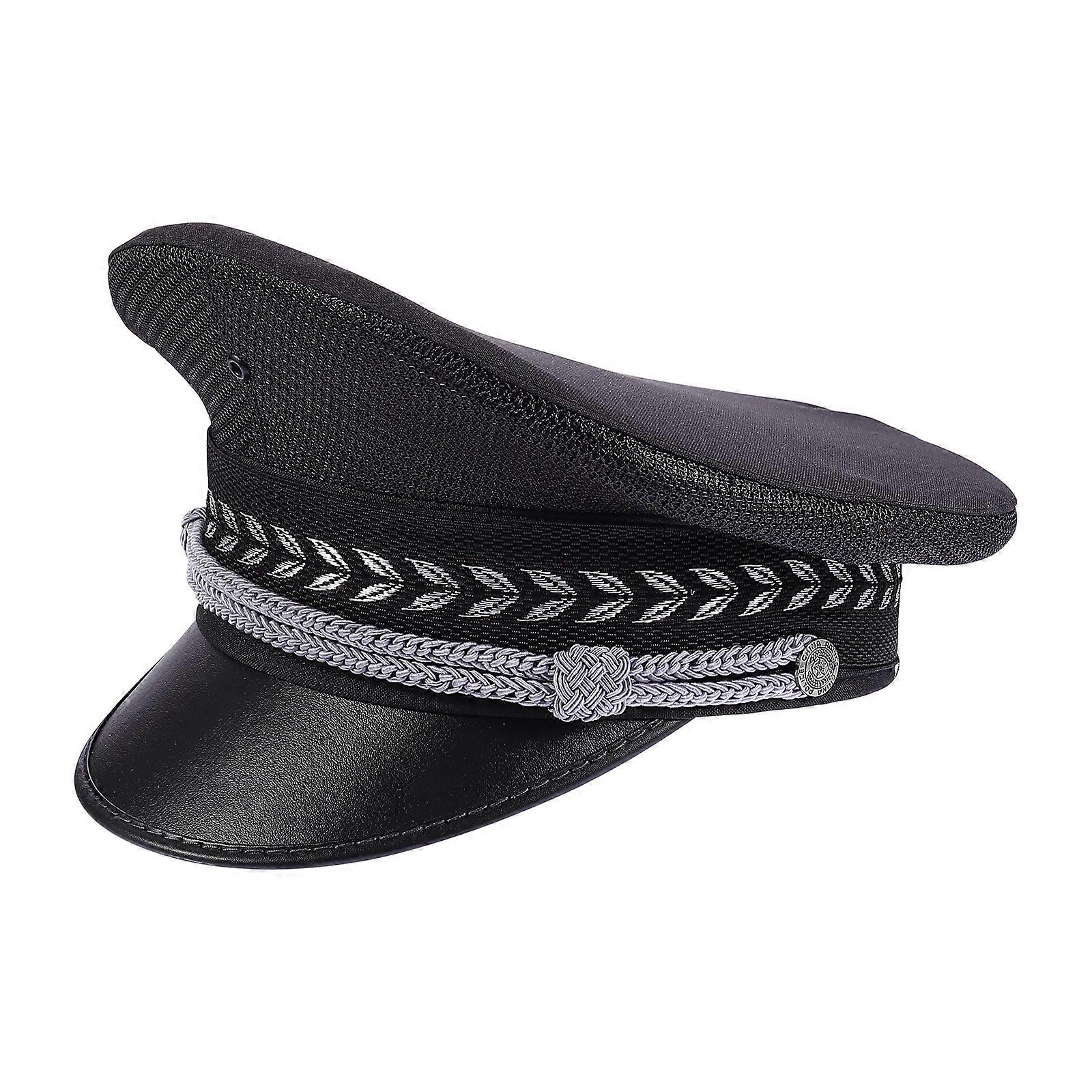 Classic Security Cap Convenient Usage For Performance Props Black Comfortable 1Pcs