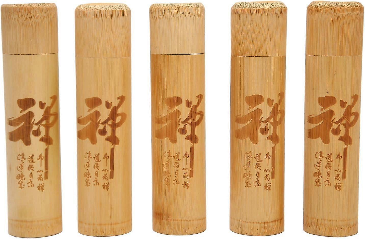 5Pcs Scattering Urns,Carved Pattern Portable Ash Scattering Containers Scattering Tubes Small Pet Ashes Case Pet Ashes Keepsake Box Cremation Urns