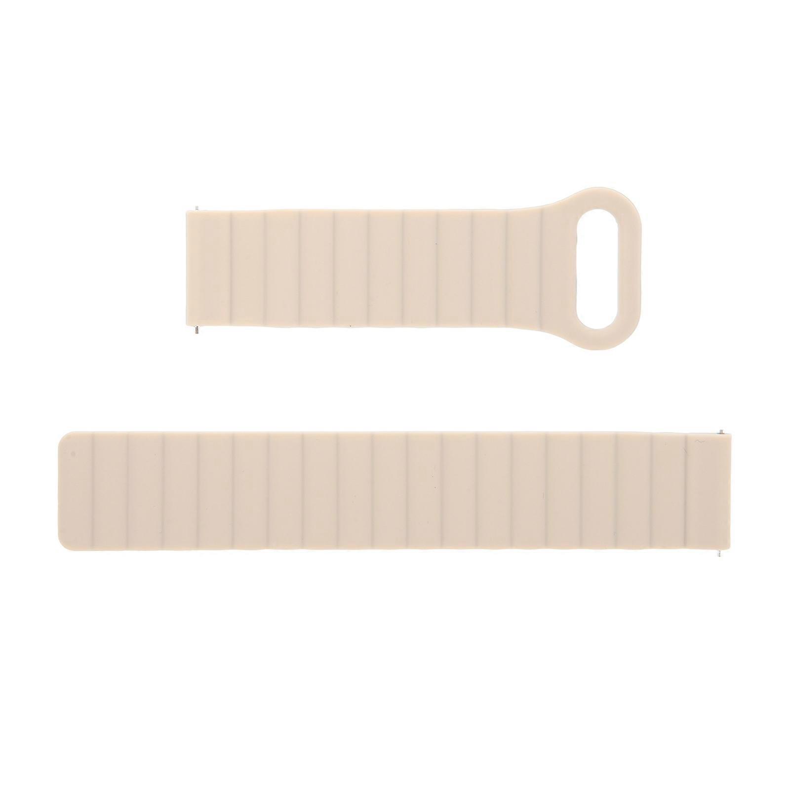 Silicone Watch Band Replacement Smartwatch Strap Daily Use Rectangular Shape Adjustable Length 1Pack