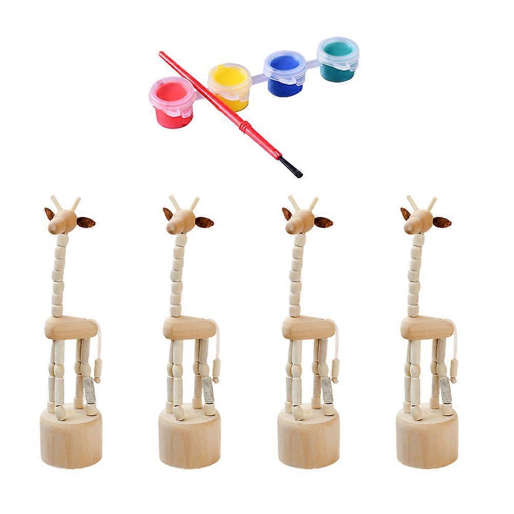 Giraffe Drawing Toy Kit For Children Including 1 Set Pen Set Pigment 4 X 4 X 17 Cm Ideal For Home Decor