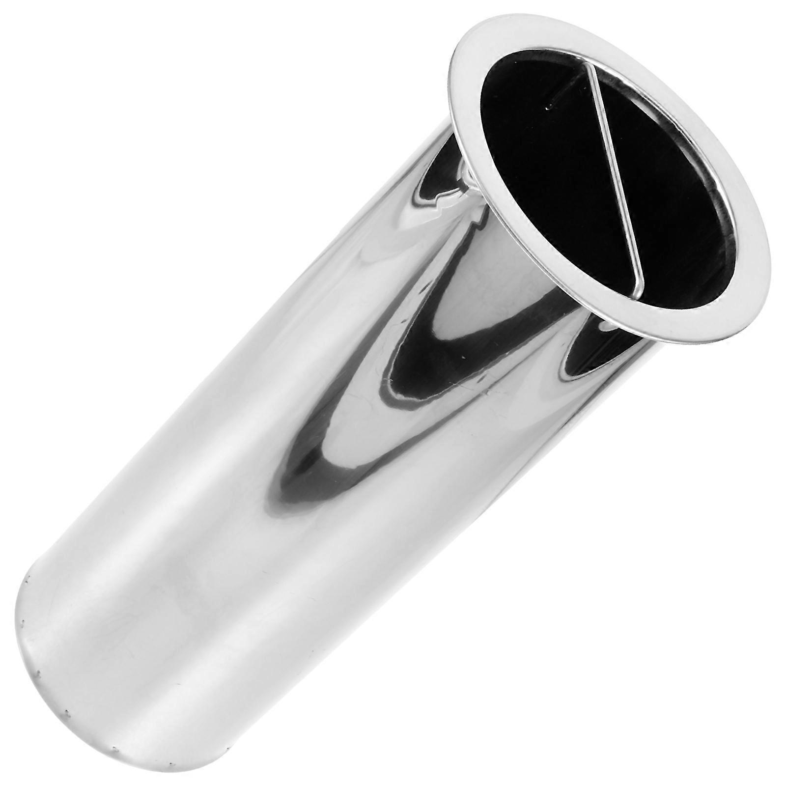 Stainless Steel Barbecue Skewer Holder for Party Use with Durable Build and Handle Silver Color