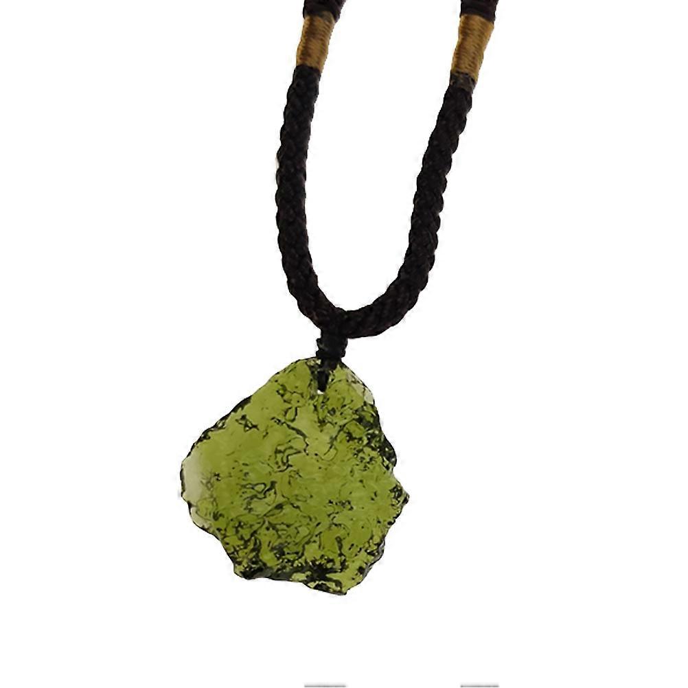 Necklace with Chic Meteorite Pendant Suitable for Parties and Gatherings