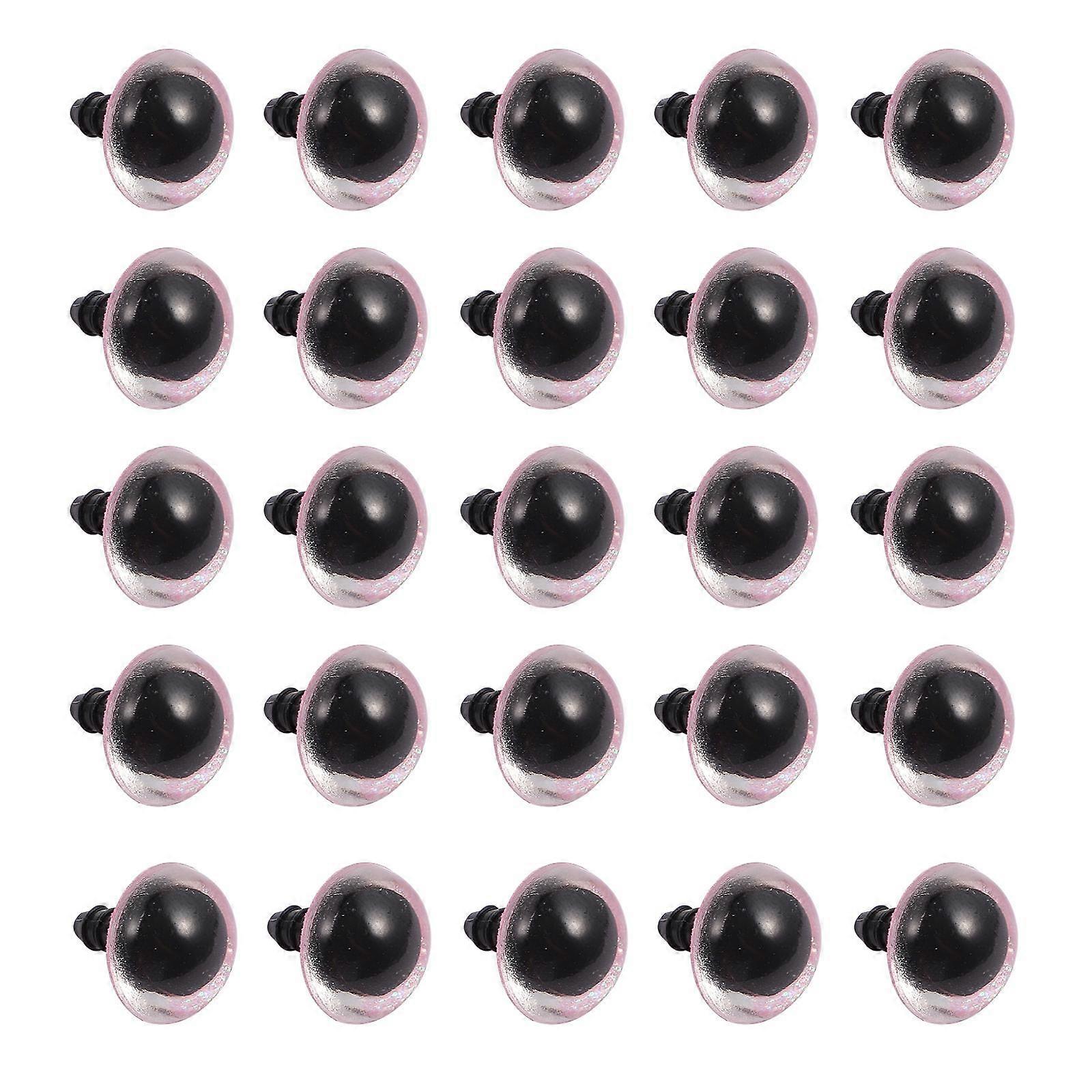 Plush Doll Eyes for Creative Projects, Versatile Use in Arts and Toy Making, Safe Design