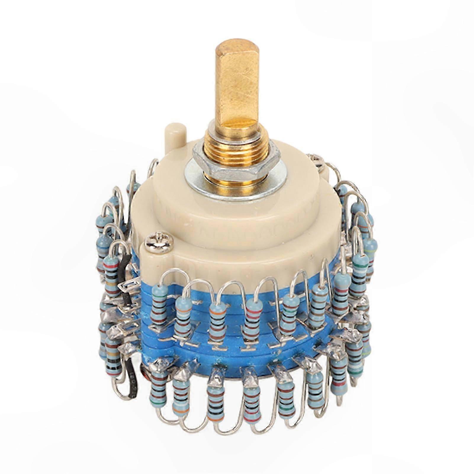 Potenziometro 20K a doppio canale ad alta precisione con impugnatura semirotonda per amplificatori