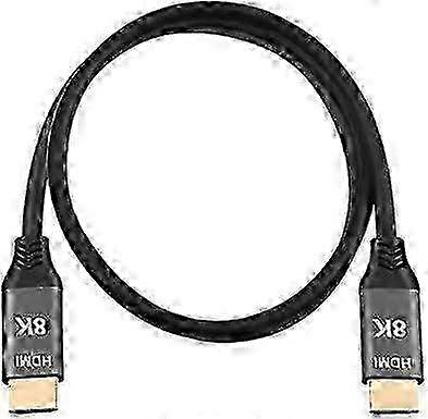 HDMI-kaapeli 2.1 Ultra High Definition UHD 8K 60Hz 4K 120Hz 48Gbs kaapeli O-kaapelilla ja 3M HDMI Ethernetillä
