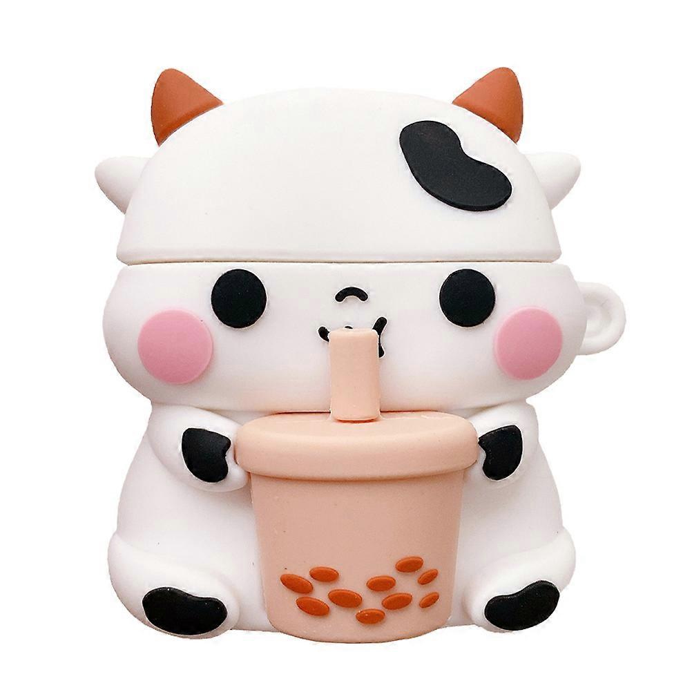 Silicone Earphone Case Cover for Adorable Cartoon Design with Precise CutAssorted Perfectly