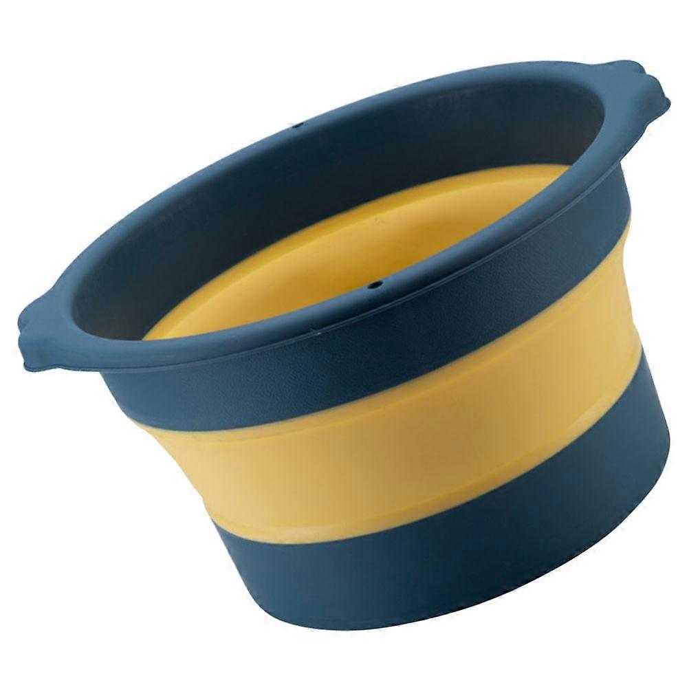 Portable Folding Foot Bath Basin with Massage Acupoint Design for Home Use and Fatigue Relief