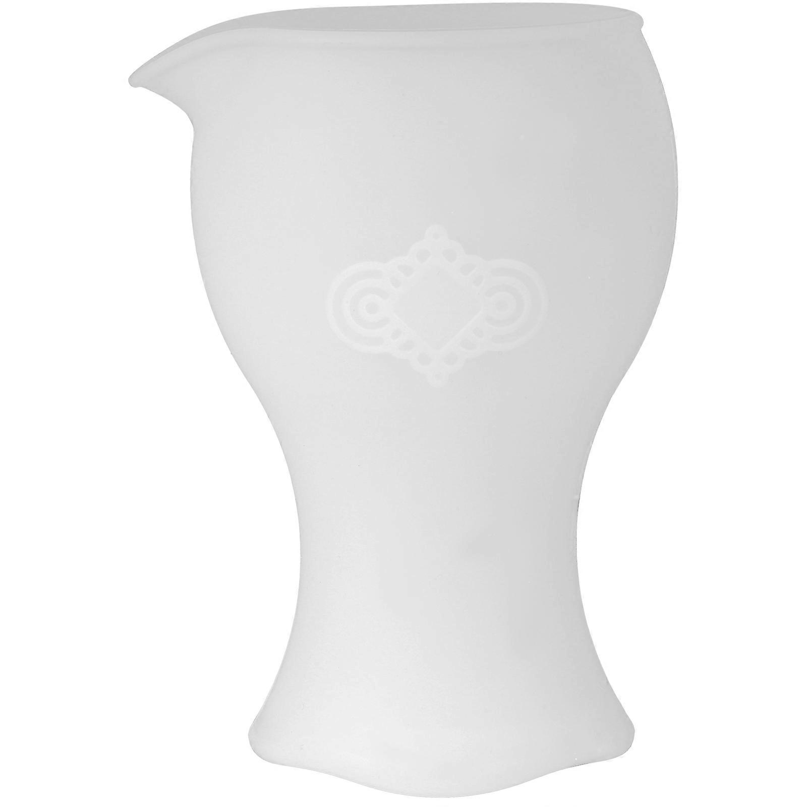 Silicone Milk Pitcher for Gravy & Dressing – Versatile Pouring Jug with Special Spout Design for Latte Art & Syrups, Easy to Clean