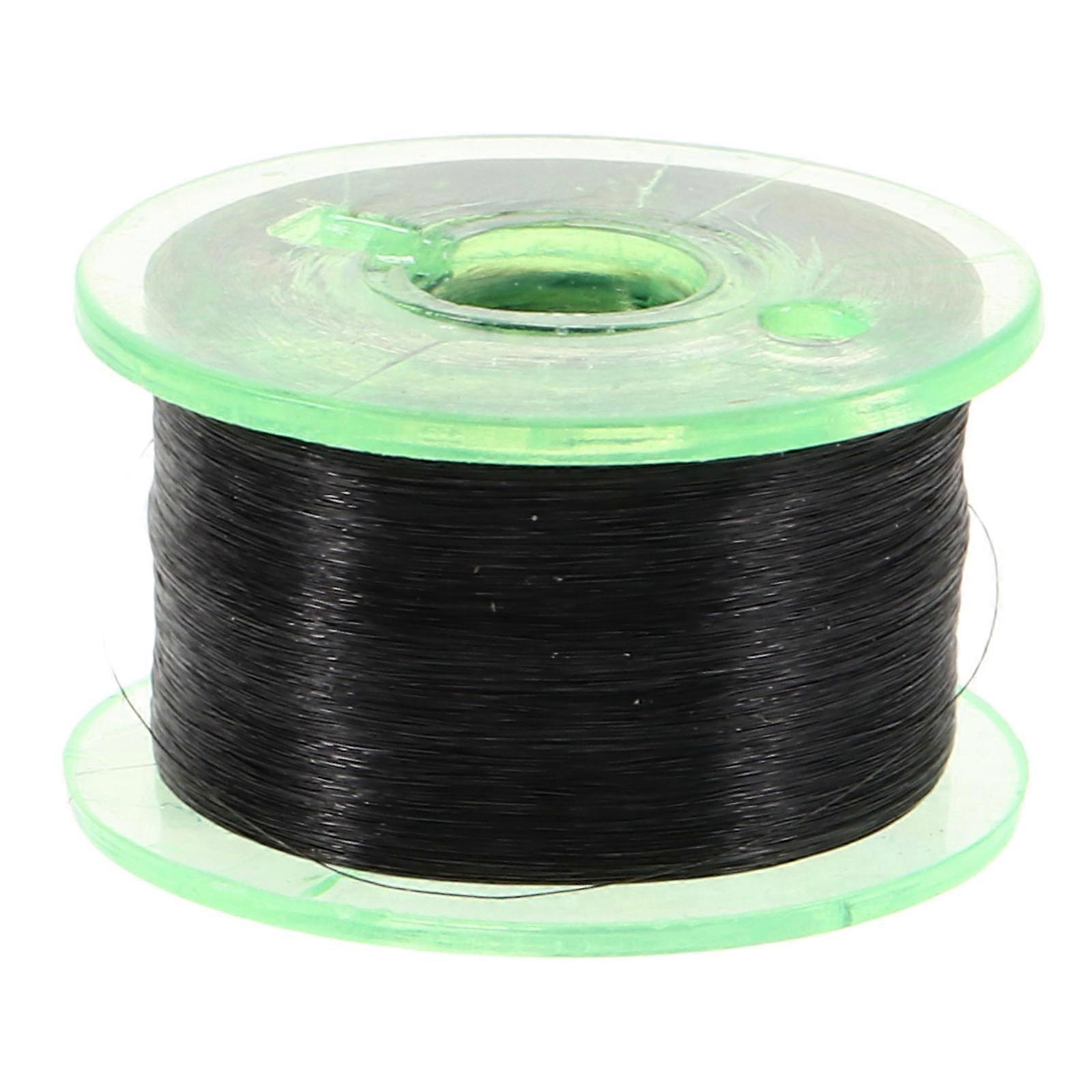 Magician Props Invisible Thread 1 Roll Floating Illusions 2.00X2.00X1.00CM Black For Stage Performances
