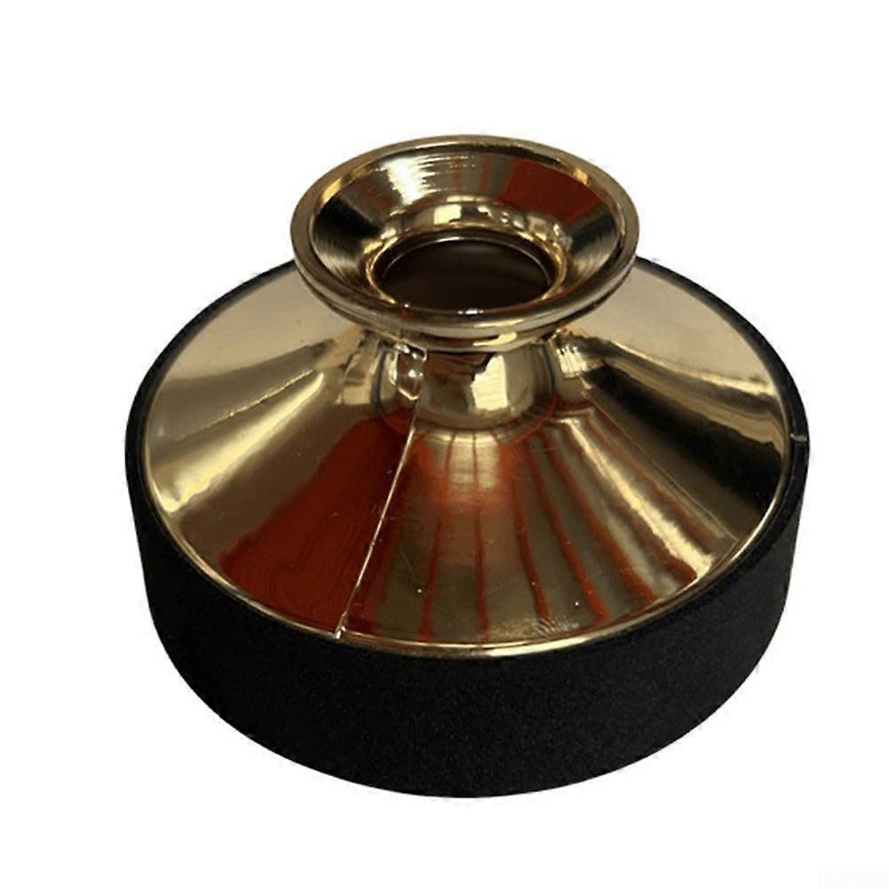 Saxophone Mute Specially Designed For Alto Players Looking For Sound Reduction (Gold)