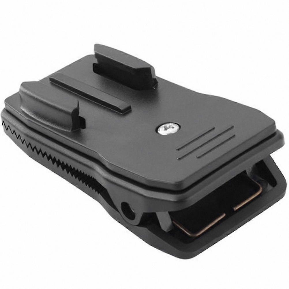 360-Degree Rotating Camera Holder for Backpacks and Shoulder Straps, Travel and Hiking Accessory