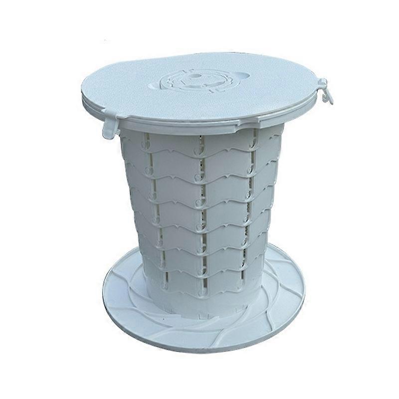 Portable Toilet Collapsible Stool Ordinary White 