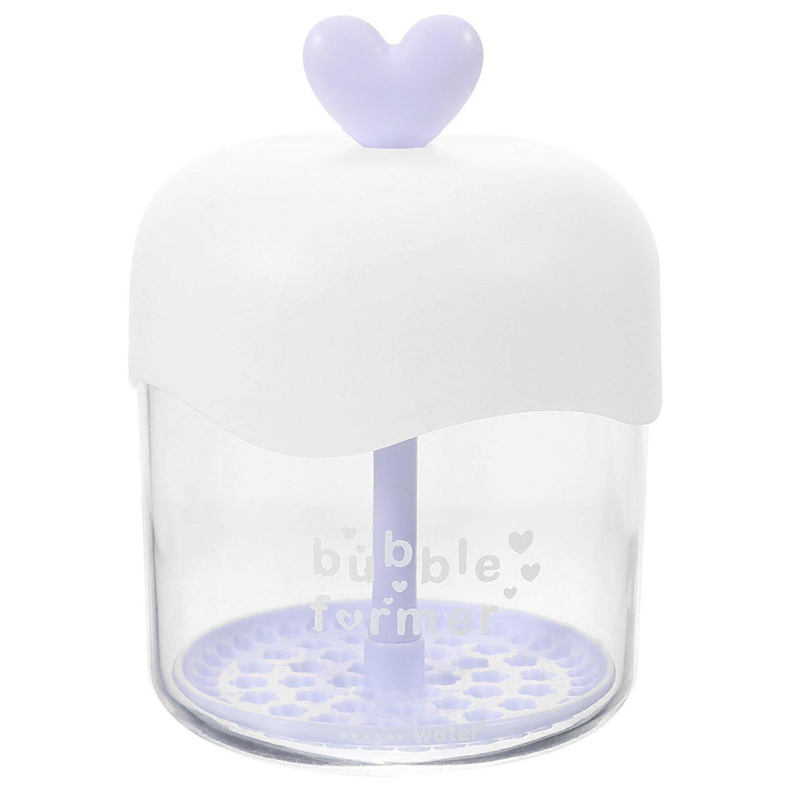 Foam Maker Manual Cleanser Foam Maker Bathroom Foaming Making Tool Clear Bubbler Bottle