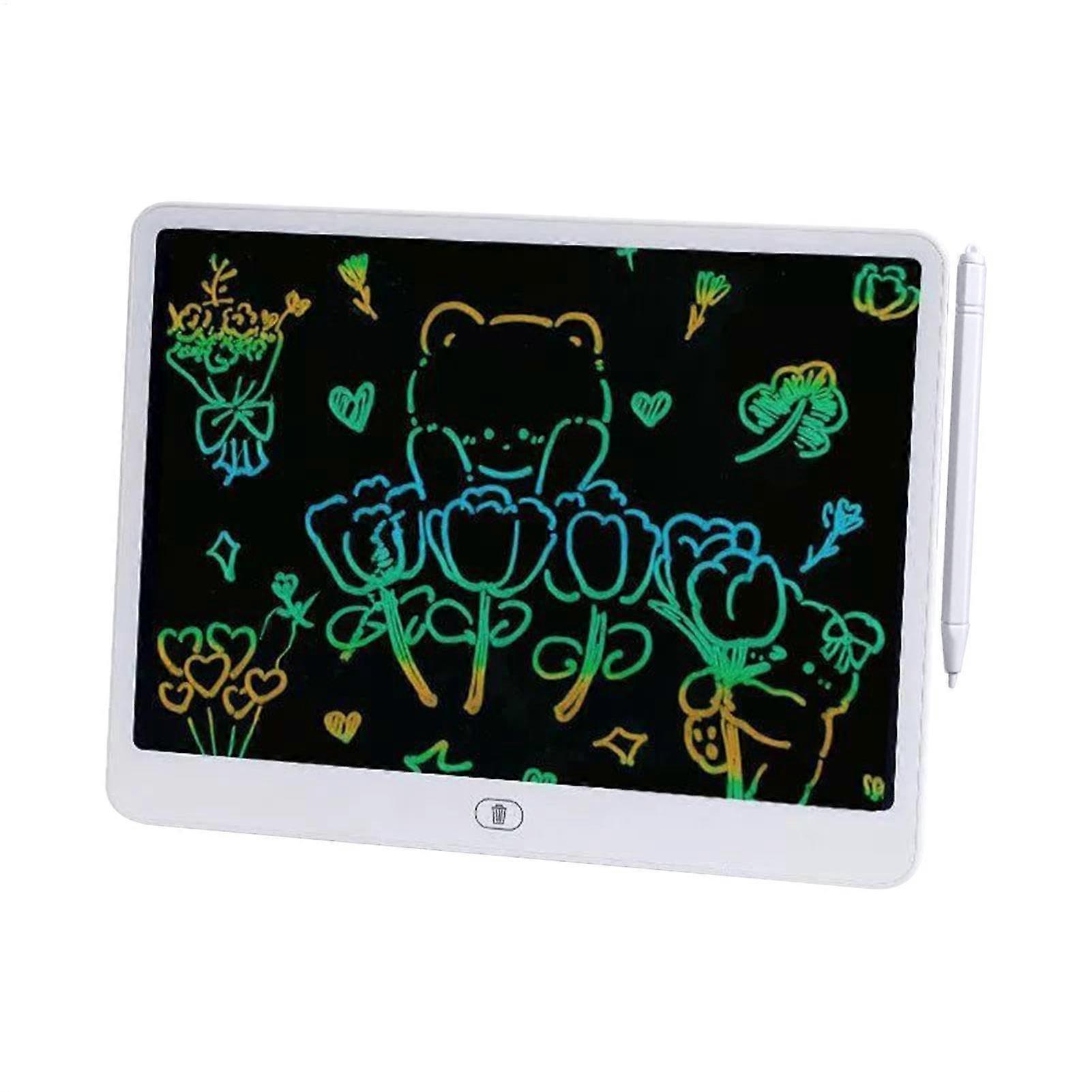 Writing Tablet Doodle Board LCD Display Rechargeable Battery Screen Lock Portable 11.81 X 10 In Drawing Pad For 3+