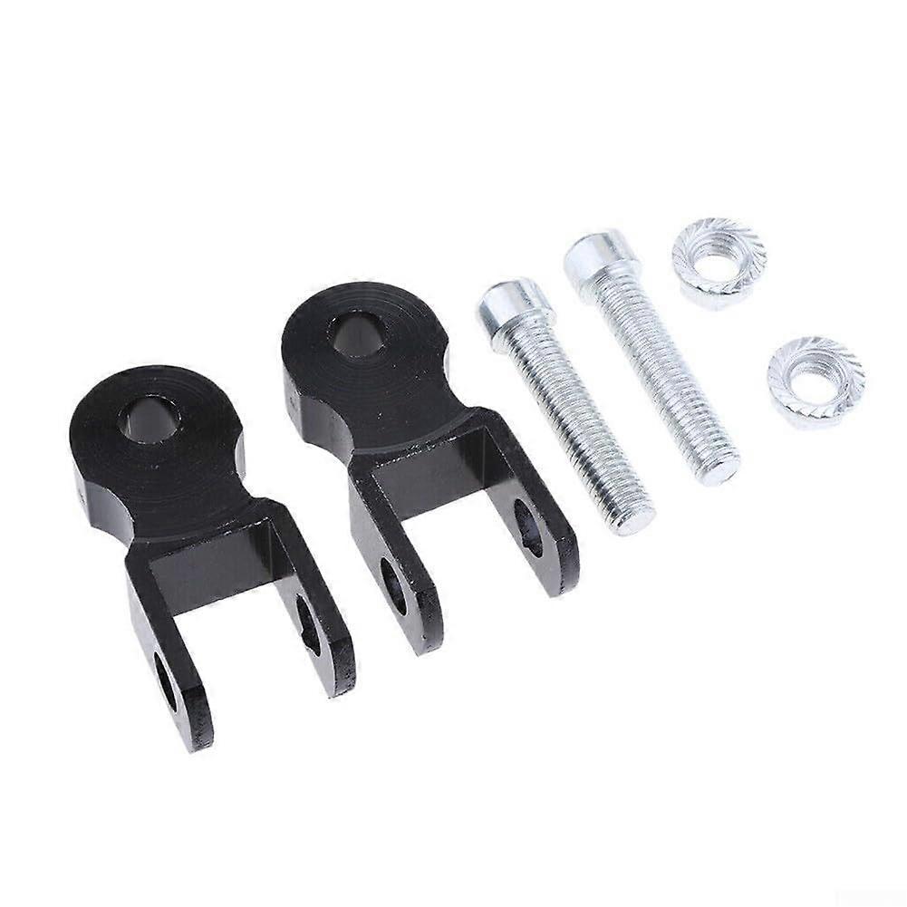 Motorcycle Height Extension Kit CNC Machined Rear Shock Risers 77mm for Enhanced Ride Comfort and Stability