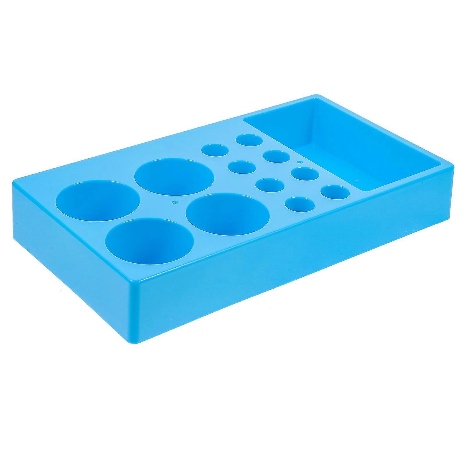 WORGEOUS Stool Sampling Holder Plastic Urine Sampling Tubes Rack for Test Tubes Sampling Organizer Tubes Holder