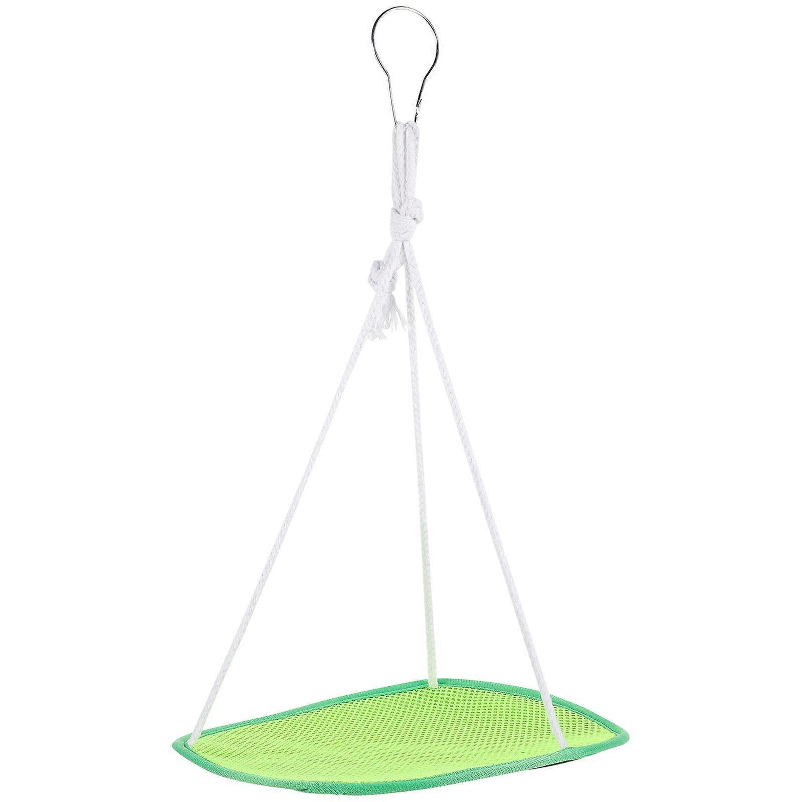 Hamster Hanging Hideout Small Pet Activity Structure Pet Rest Area Mesh Light Green for 1Set