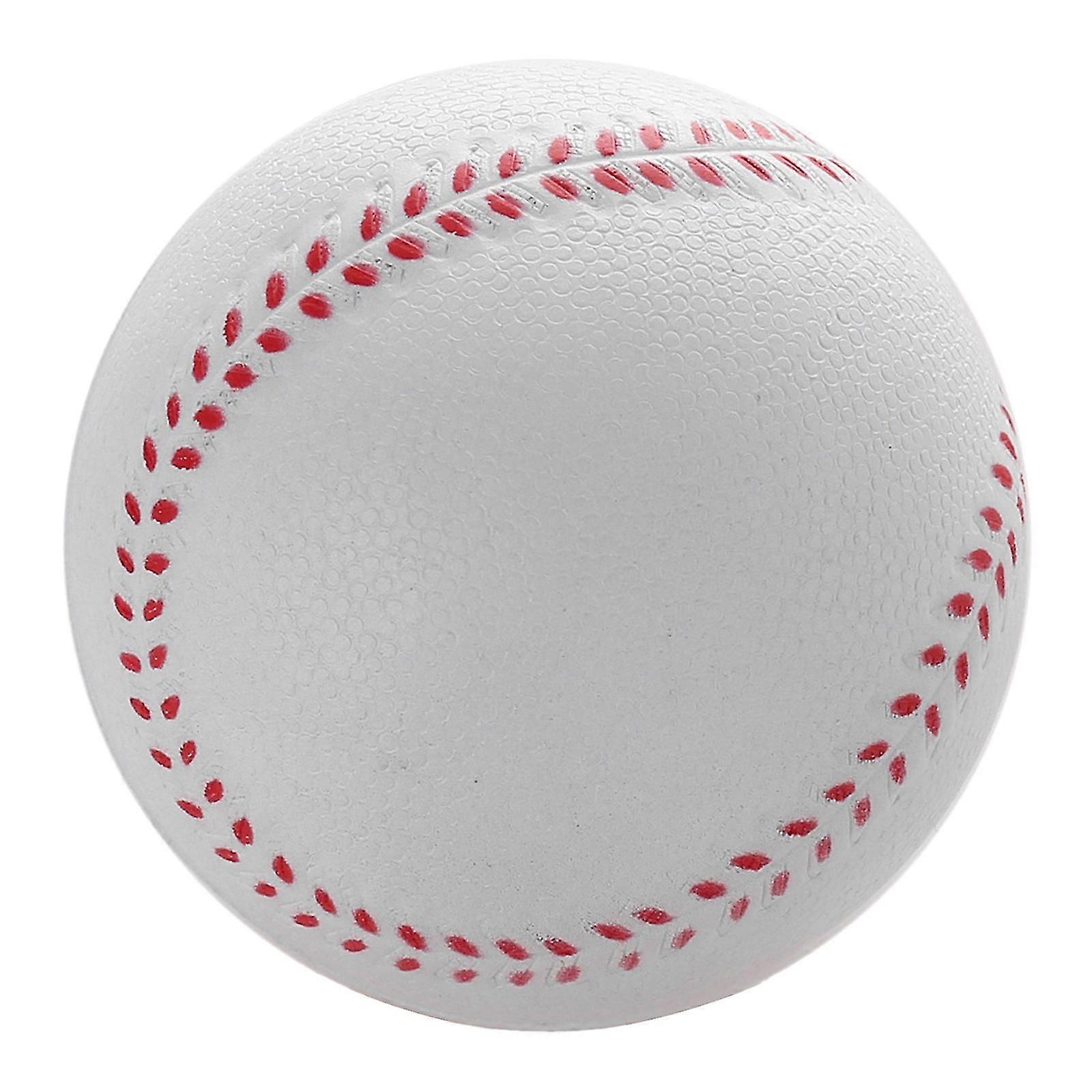 Practice Solid PU Baseball Softballs Training Batting Hitting and Fielding Party Favor Decor Balls Toy Squeeze Soft Ball Yellow 9cm
