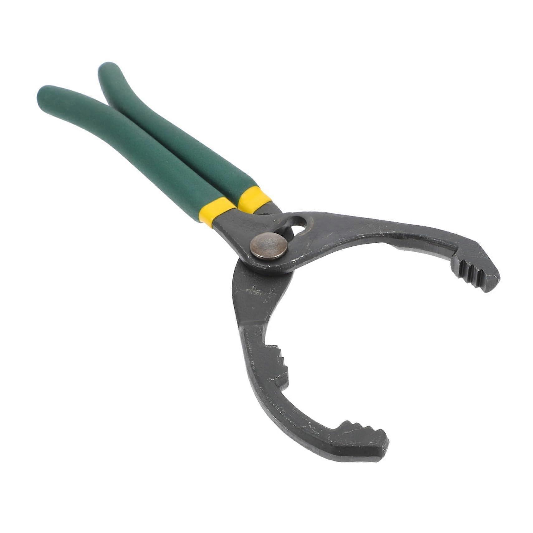 Oil Filter Pliers Wrench, Adjustable Oil Filter Removal Tool, Ergonomic FastClamping Design For Auto