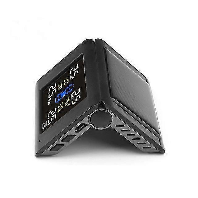 New Solar Smart Car Digital Tyre Pressure Monitor System Tpms Tire ...