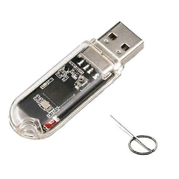 Portable USB Dongle Udisk for P4 9.0 System Cracked Serials Port ESP32 Wifi Modules Card Plug USB Adapter