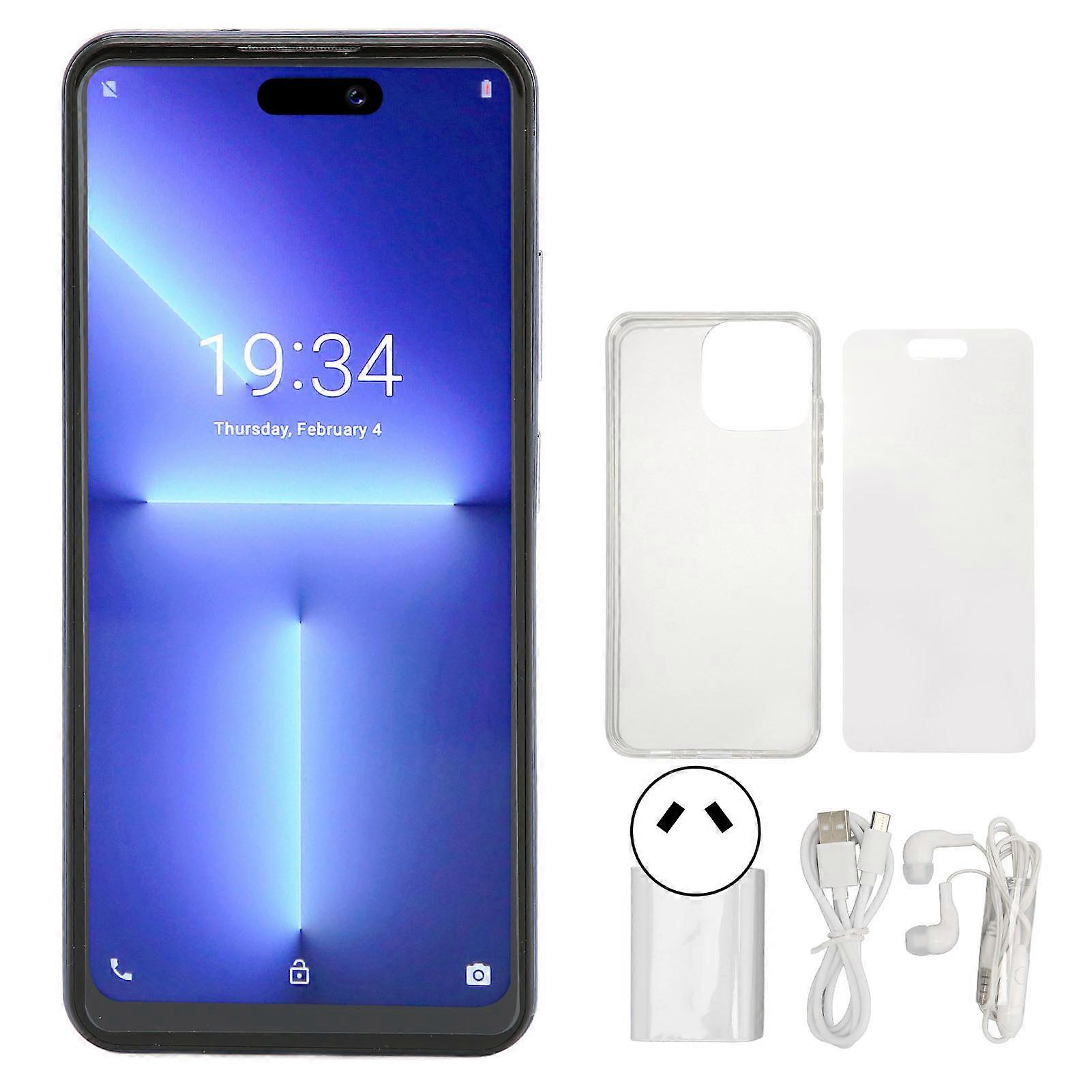 I14proMax Smartphone for Android 12.0 6.6in 6GB RAM 128GB ROM MTK6889 Mobile Phone Front 5MP Rear 13MP 1440x3040