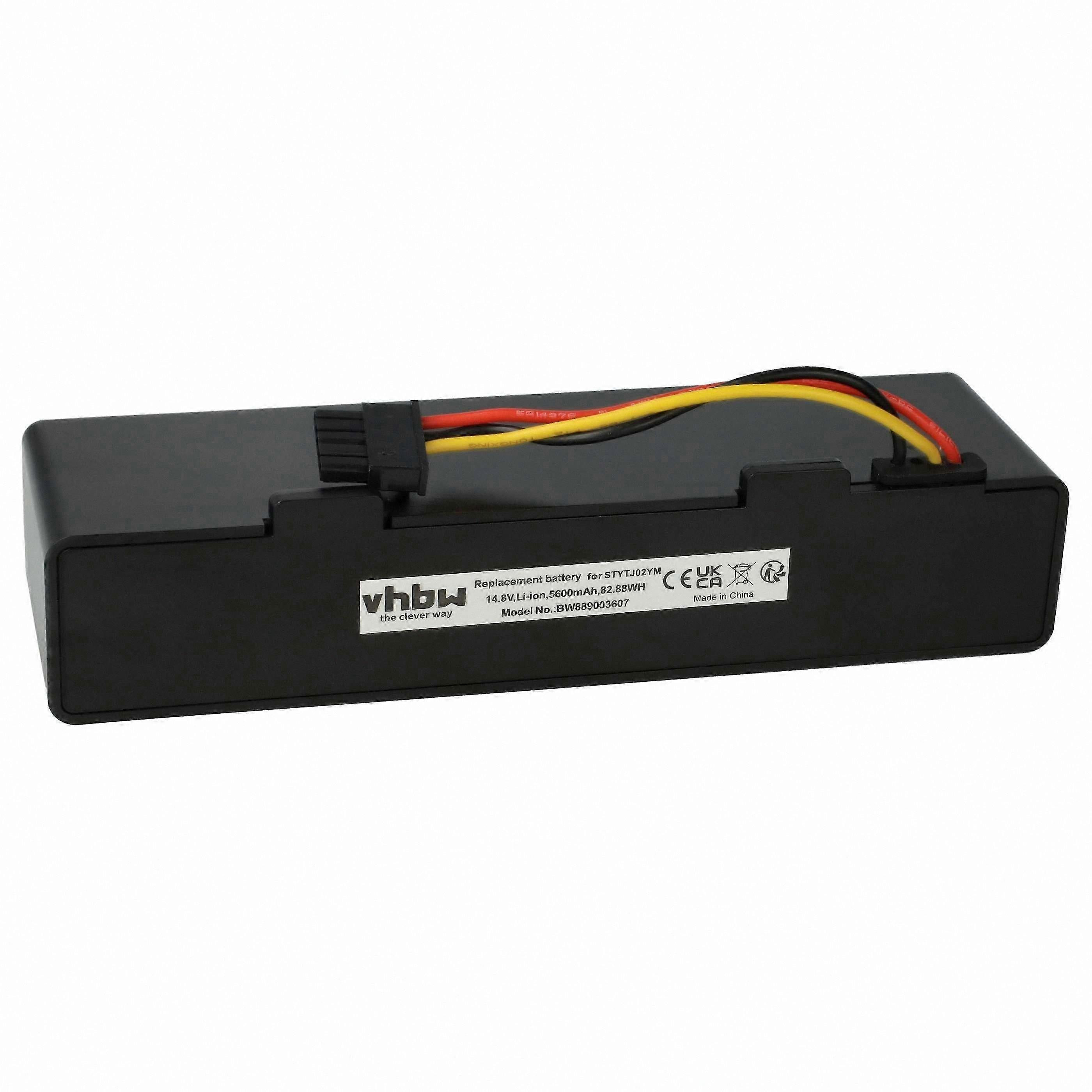 5600mAh Li-Ion Battery Compatible with Viomi V-RVCLM26B, V-RVCLMB21B, V2 Pro, V3, VXVC01-JG RoboVac Cleaner Black 14.4V Replacement Power Cell