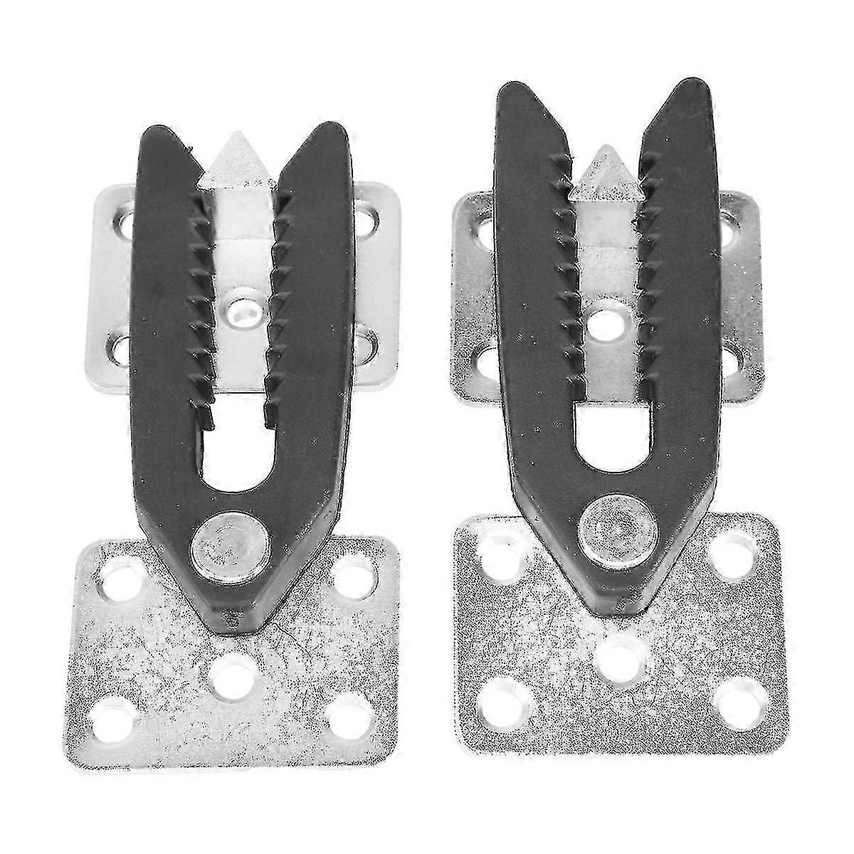 2 Pcs Alligator Style Sofa Connector Joints for Sectional Furniture