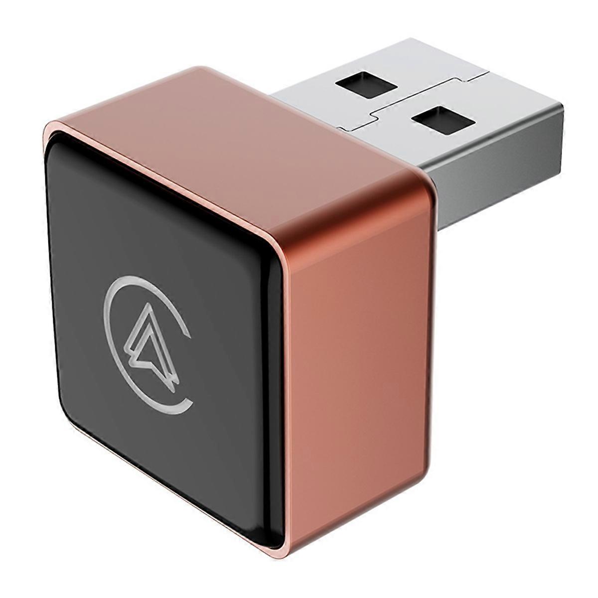Wireless Carplay Adapter Android Auto Wireless Smart Dongle 2in1 Smart Portable Car Connectivity Box Gold