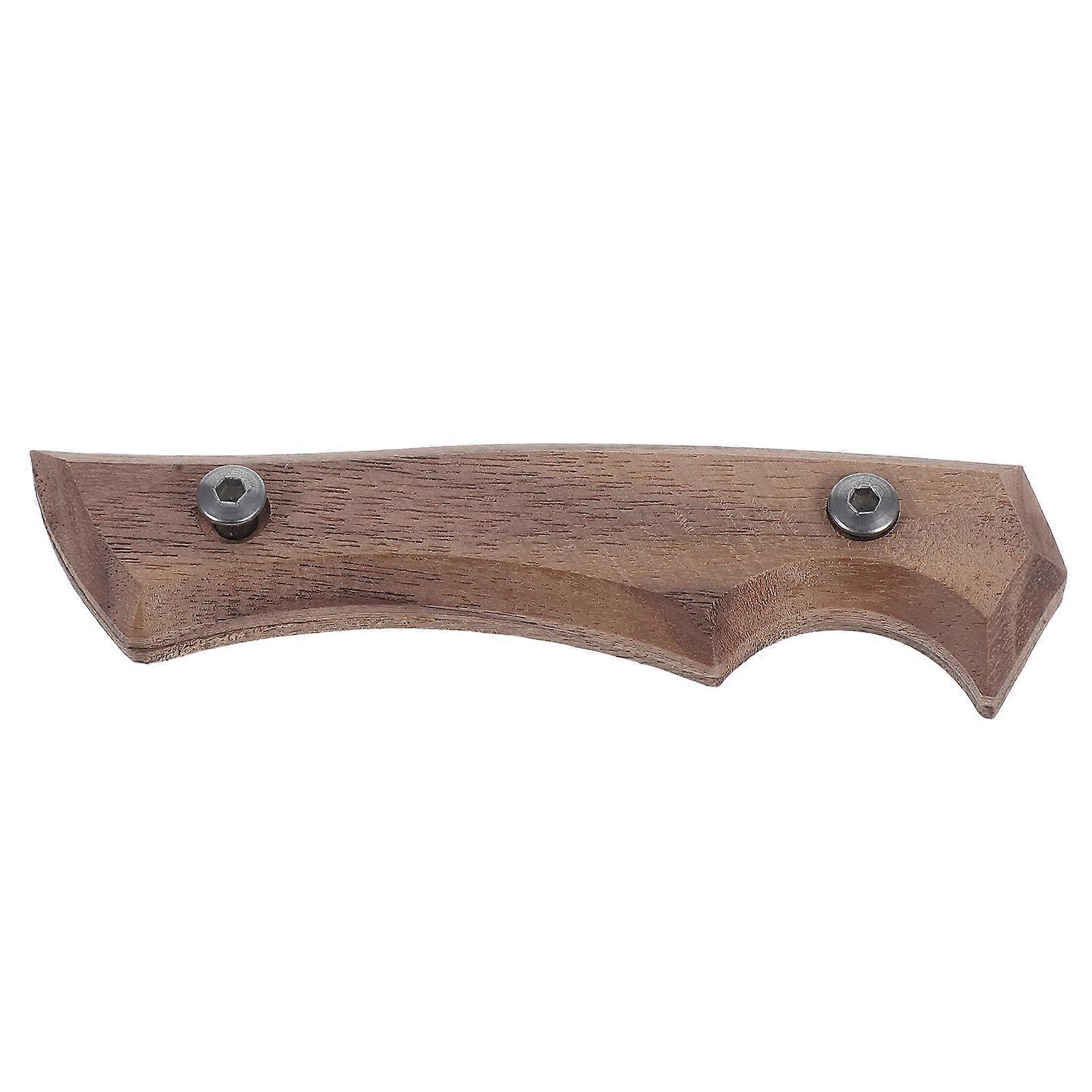 Wooden Handle Replacement with AntiSlip Comfortable Grip for Kitchen Tools Beige Solid Wood