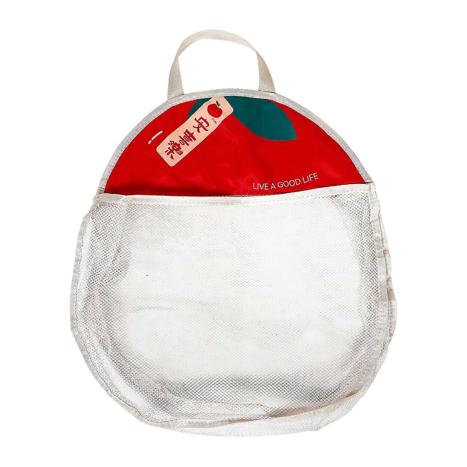 Mesh Bath Organizer Storage Bag Wall Mounted Transparent Design Quick Dry Easy Access And Cleaning