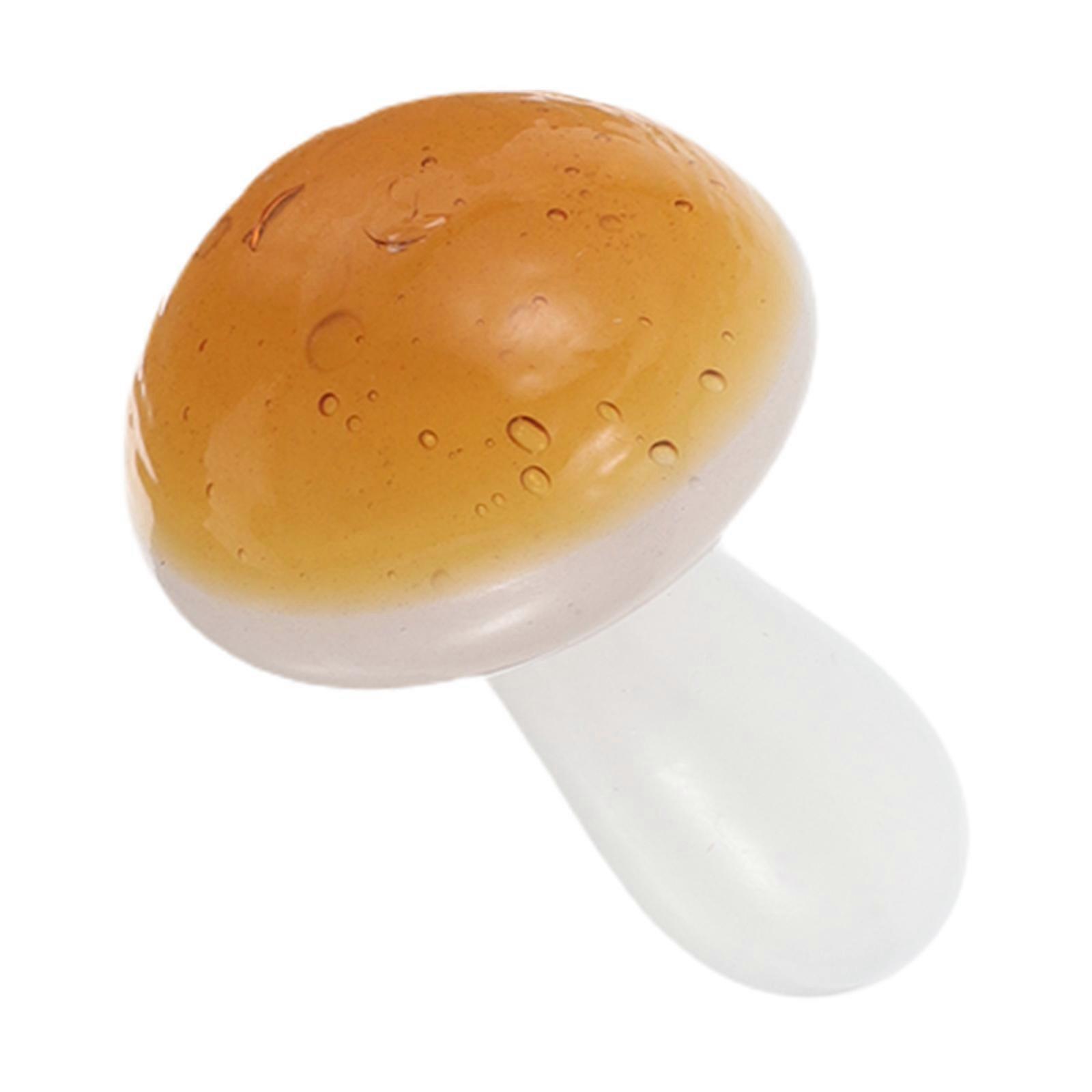 Small Lovely Mushroom Shape Bonsai Decoration for Decor Enthusiasts Travel Companion 1Pack