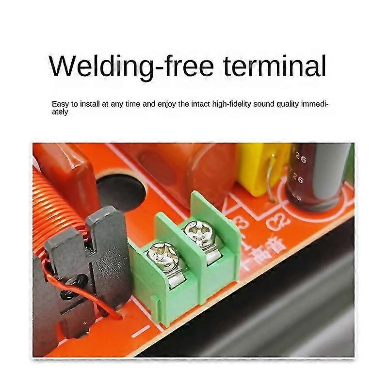 For 2 Ways 350w Speaker Treblebass Frequency Divider Crossovers Speaker Filters Diy For Diy Home The