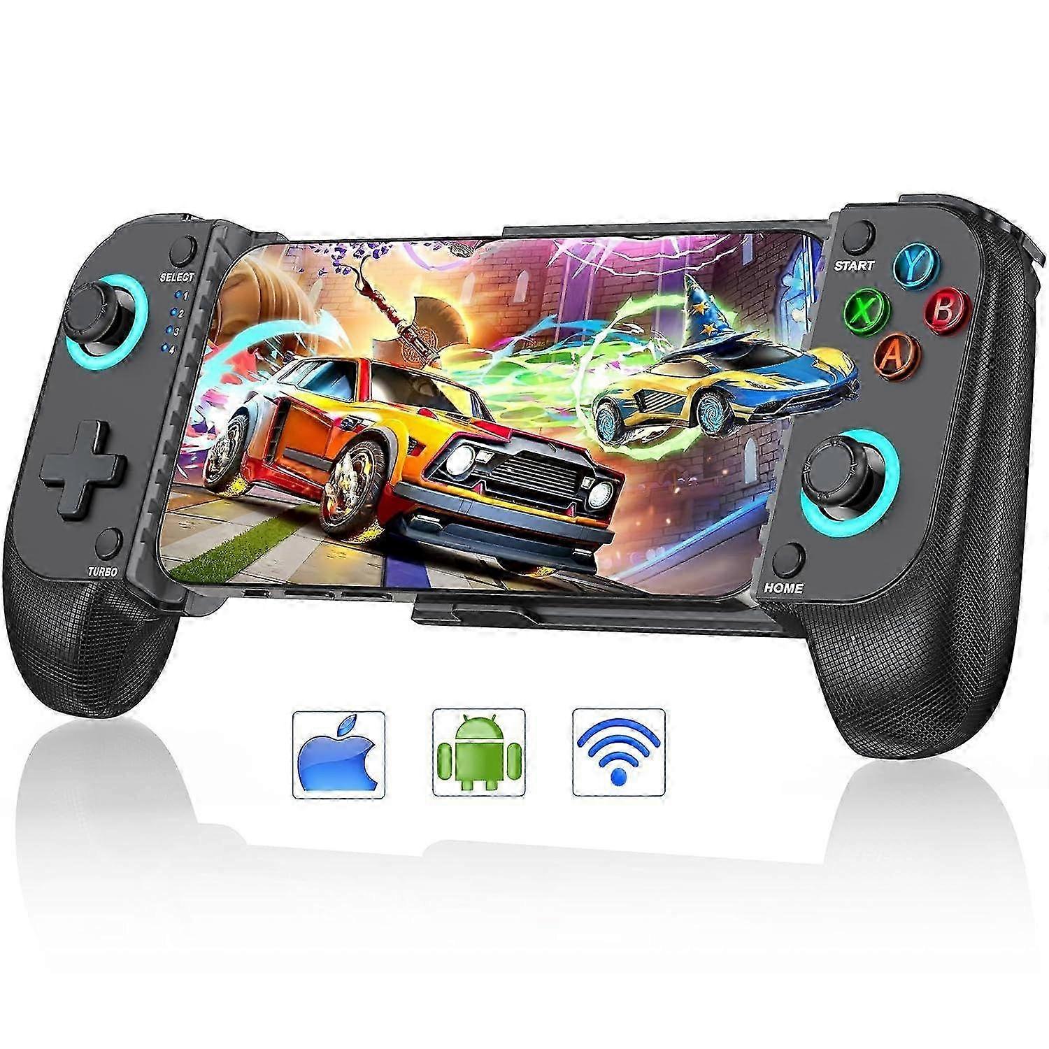 Wireless Phone Controller for iPhone/Android with Hall Joystick, Moblie