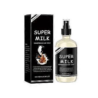Havermoutmelk Haarspray met Hittebescherming en Diepe Voeding, 100 ml voor Dagelijkse Haarverzorging