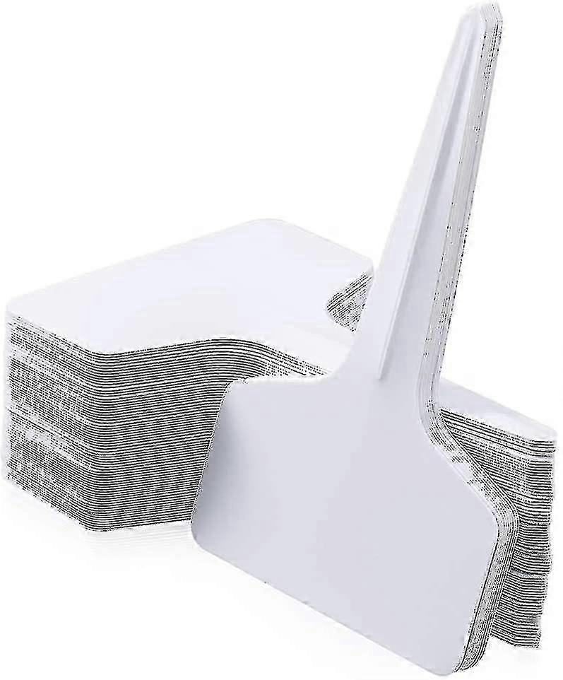 Batch Of 100 Plastic Labels For Plants, T-labels, Unsustainable, Reusable, For Pepper, For Flowers, Vegetables, Herbs