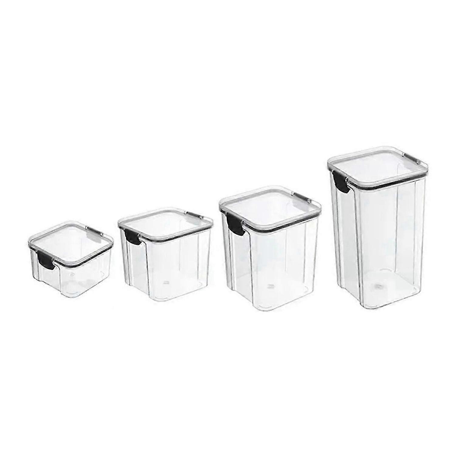 Stackable Sealed Jar for Kitchen-Large Grain Storage Organizer
